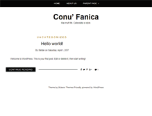 Tablet Screenshot of conu-fanica.ro